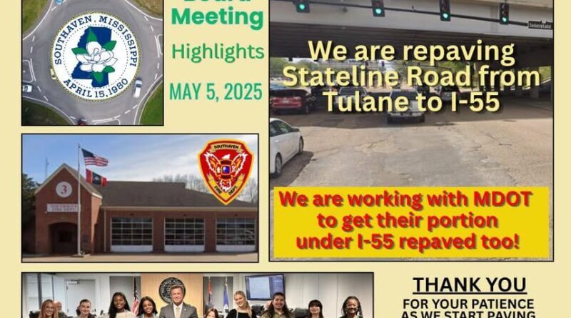 Here are some highlights from Tuesday night’s meeting of the Mayor and Board of Aldermen: