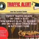 Heavier traffic expected near Landers Center during graduation season Graduation season is here and there will be heavier traffic in and around the Landers Center over th