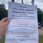 Olive Branch hosts 15th annual Memorial Day tribute on May 29 Join us for the 15th annual City of Olive Branch Memorial Day Tribute presented by Knights of Columb