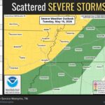 Storm Prediction Center issues slight risk of severe storms for parts of Arkansas, Missouri and Tennessee Ken Adams, Olive Branch Mayor