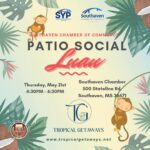 Southaven Chamber hosts luau-themed patio social to kick off summer 🌺🌴 It’s time to turn up the island vibes!