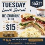 Docket Cafe Offers Special Tuesday Lunch Deal Tuesday Lunch plans solved