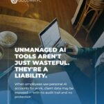 Businesses risk data exposure when employees use personal AI accounts, cybersecurity firm warns Here's something worth asking yourself: