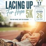 Healing Hearts to hold third annual Lacing Up for Hope 5K on Sept. 26 πβ¨ Weβre so excited to announce the 3rd Annual Lacing Up for Hope 5K benefiting Healing Hearts Child