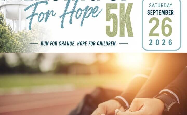 👟✨ We’re so excited to announce the 3rd Annual Lacing Up for Hope 5K benefiting Healing Hearts Child