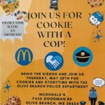 Olive Branch officers read to children at McDonald's 'Cookie With a Cop' event Photos from Olive Branch Police Department's post