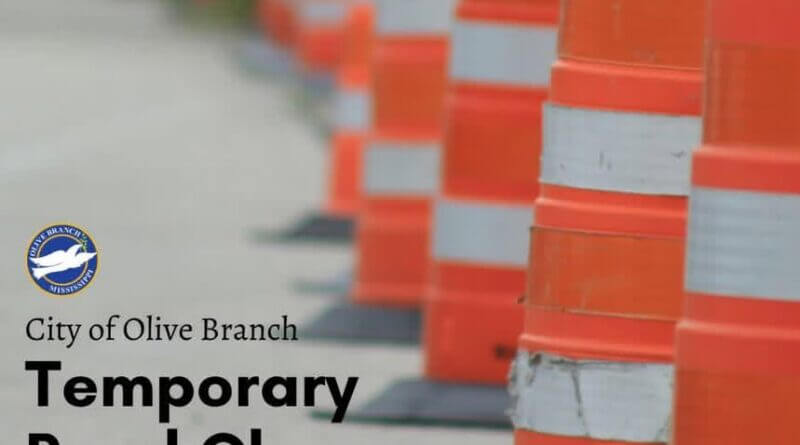 Olive Branch to close Kirk Road for tree removal May 29 ATTENTION: Public Works will have a temporary road closure on Kirk Road from South Crossroads to For