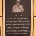 Southaven unveils Tribute Wall plaque honoring Tom Long Photos from City of Southaven - Municipal Government's post