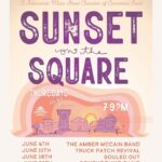 Southbound to close Sunset on the Square series on June 25; PJ's Wraps and Sweets added ‼️SUNSET ANNOUNCEMENT‼️