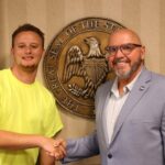 Olive Branch officials welcome Landon Gross to parks and recreation Ken Adams, Olive Branch Mayor, the Board of Aldermen, and all of us at the City of Olive Branch welc