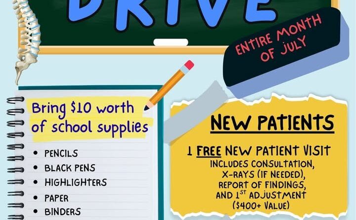 Hernando Family Chiropractic is on a mission to help local students start the school year with the s