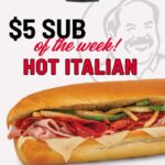Lennys Offers 5-Inch Hot Italian Sub for $5 Next Week Nothing beats THE ORIGINAL Lennys Hot Italian!