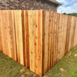 First Fence LLC showcases new cedar fence in Hernando Go check them out! Looks great!