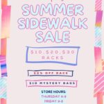 Retailer starts Summer Sidewalk Sale Thursday The biggest sale of the season is here!
