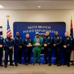 Olive Branch Police Welcome Home Special Olympics Champion Joseph Tate Photos from Olive Branch Police Department's post