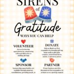 Campaign Seeks Volunteers, Donations for First Responders 🚨 Sirens of Gratitude: Ways You Can Help!