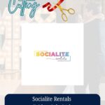 Chamber to host Friday celebration welcoming Socialite Rentals LLC Join us at the Chamber office tomorrow morning at 9:30 AM to celebrate with us!!💜💛💙💚