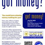 Treasurer's team to search for unclaimed funds at Olive Branch Senior Center Don't forget to drop by the Olive Branch Senior Center today to meet with Mississippi Treasurer Davi