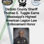 DeSoto County sheriff named Mississippi American Legion law enforcement officer of the year 📣📣📣 Sheriff Thomas E
