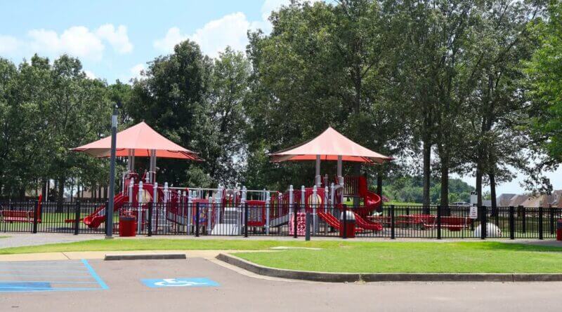 Southaven park includes inclusive playground, resurfaced adaptive baseball field Photos from City of Southaven - Municipal Government's post