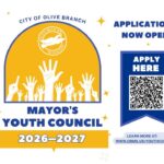 Olive Branch seeks applicants for 2026-2027 Mayor's Youth Council Today's the last day to submit your application for the 2026-2027 Mayor's Youth Council!