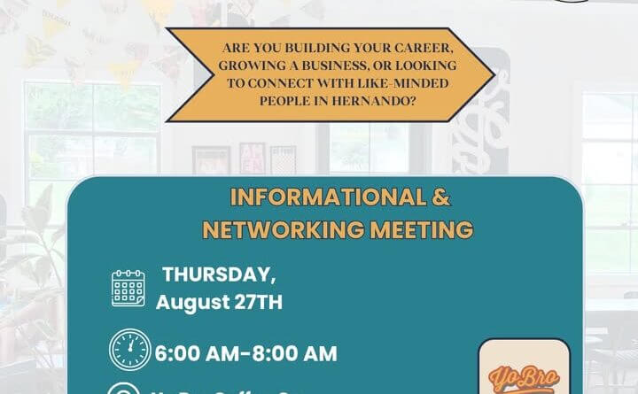 HYPE to host before-work coffee meet-up Aug. 27 Don’t forget to add HYPE- Hernando Young Professional’s and Entrepreneurs next event to your calenda