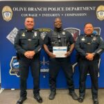 Olive Branch officers commended for de-escalating workplace incident Photos from Olive Branch Police Department's post