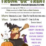 Mississippi Wildlife Rehabilitation to host seventh annual Trunk-or-Treat at Arkabutla Lake 🦉 Get ready for a WILD Halloween!