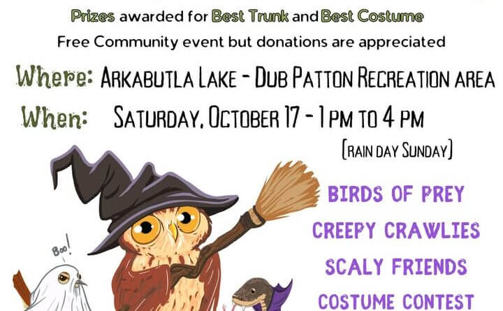 Mississippi Wildlife Rehabilitation to host seventh annual Trunk-or-Treat at Arkabutla Lake 🦉 Get ready for a WILD Halloween!