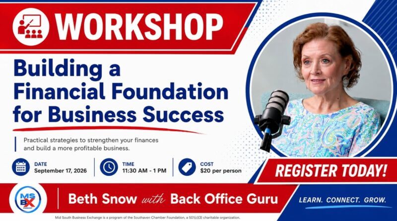 Mid South Business Exchange launching Sept. 8 with podcast and workshop Photos from Southaven Chamber of Commerce's post