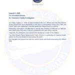Pedestrian on bicycle killed in Olive Branch crash, police say For Immediate Release - Regarding a Pedestrian Fatality Investigation