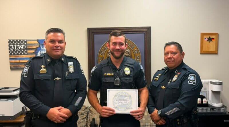 Olive Branch police sergeant marks 10 years with department Please join Ken Adams, Olive Branch Mayor, Chief Carlos Garcia, and the entire Olive Branch Police D