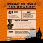 Bricks & Minifigs Hernando opens entries for Spooky Season Community MOC Contest Image supplied with the Hernando Main Street Chamber of Commerce RSS post