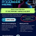 City of Southaven announces opening for IT Support Specialist Image supplied with the City of Southaven RSS post