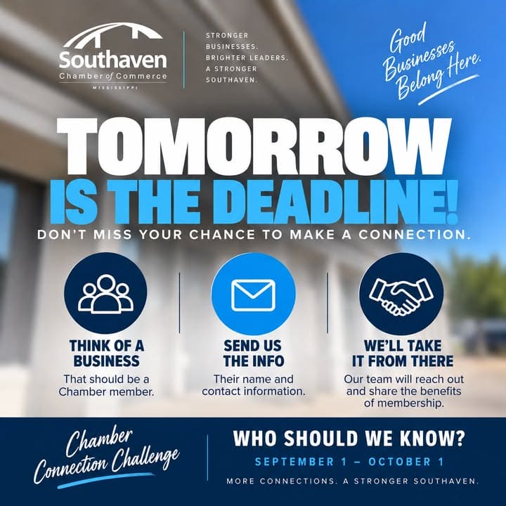 Inftroductions Southaven Chamber urges final introductions before Chamber Connection ...