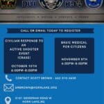 Registration opens for Horn Lake residents for CRASE and basic medical classes Image supplied with the Horn Lake Police Department RSS post