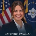 DeSoto County District Attorney's Office Welcomes Kendall Akerson Kendall Akerson in a DeSoto County District Attorney's Office welcome graphic