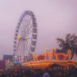 Mid-South Fair 2026 Opens Oct. 1 at Southaven's Landers Center Brightly lit Ferris wheel at a nighttime carnival, illustrating the Mid-South Fair 2026 in Southaven