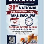 Olive Branch police to participate in DEA National Drug Takeback on Oct. 24 Image supplied with the Olive Branch Police Department RSS post