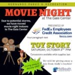 Movie Night moved to Gale Center on Elm Street Image supplied with the Hernando Parks RSS post