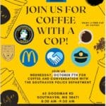 Southaven police announce Coffee with a Cop event for Oct. 7 Image supplied with the Southaven Police Department RSS post