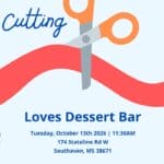 Ribbon cutting planned for Loves Dessert Bar in Southaven Image supplied with the Southaven Chamber of Commerce RSS post