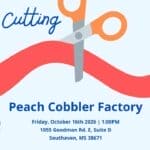Peach Cobbler Factory in Southaven to hold ribbon-cutting ceremony Friday Image supplied with the Southaven Chamber of Commerce RSS post