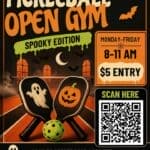 Spooky-themed pickleball offered at The Gatorade Fieldhouse Image supplied with the Hernando Main Street Chamber of Commerce RSS post