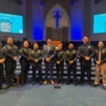 Olive Branch police participate in LaBelle Haven Baptist Church first responders service Image supplied with the Olive Branch Police Department RSS post