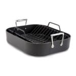 The 5 Best Roasting Pans for DeSoto County Thanksgiving Turkey All-Clad HA1® Nonstick , 13" x 16" Roaster with rack | Great for roasting meats & vegetables, Long-lasting non-stick, Turkey baking pan, Dishwasher safe, Oven Safe up to 500°F