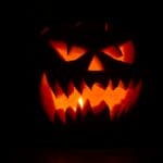 The 5 Best Halloween String Lights for DeSoto County Homes A glowing jack-o'-lantern lights up the dark on Halloween night