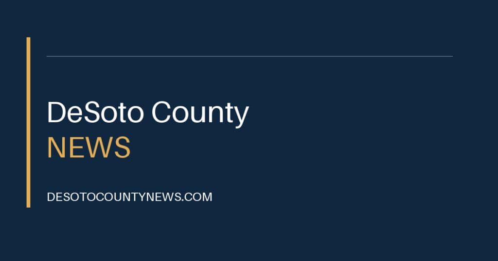 DeSoto County News publisher graphic; not an event photograph