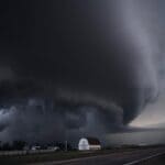 Severe Weather Preparedness Week Begins in DeSoto County Supercell thunderstorm over open farmland, illustrating severe weather preparedness week