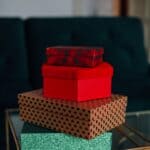 DeSoto Sheriff's Office Collects Christmas Shoebox Gifts Stack of wrapped Christmas gifts representing the DeSoto County Christmas shoebox drive